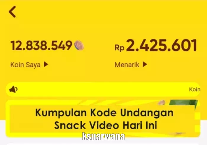 Cara Mendapatkan Uang dari Snack Video 1